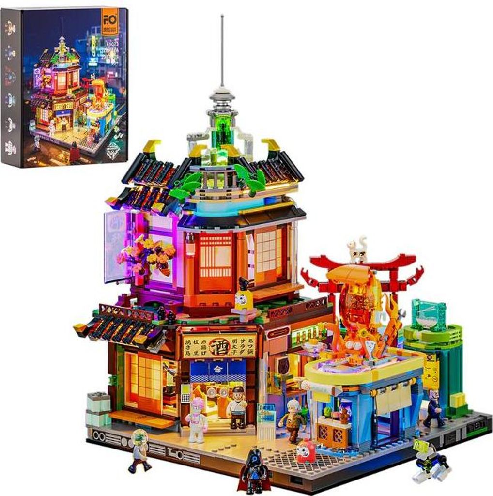 Lumibricks Cyberpunk Neoncity - Izakaya Immagine del prodotto 