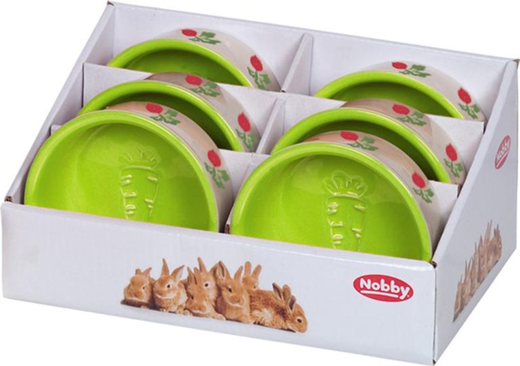 Nobby Nager Keramiknapf Radish