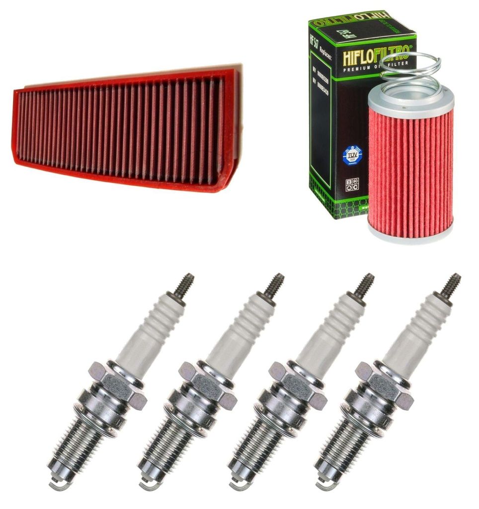 Service-Kit für MV Agusta Brutale 1090 RR Corsa ABS 2014-2015 Filter Zündkerzen von pamoto - Neu