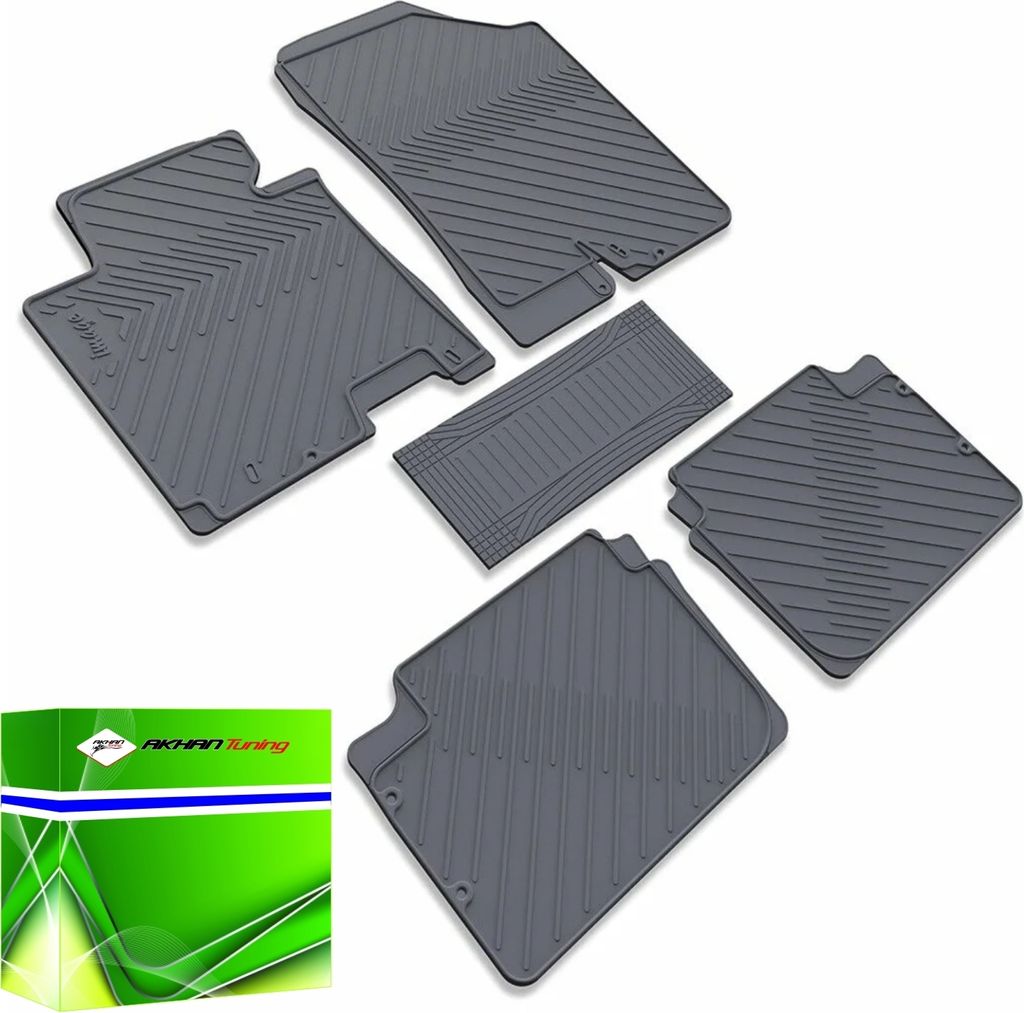 DK2151 - Gummi Fussmatten Set Geeignet für i30 (GD) ab 2011-> Grau