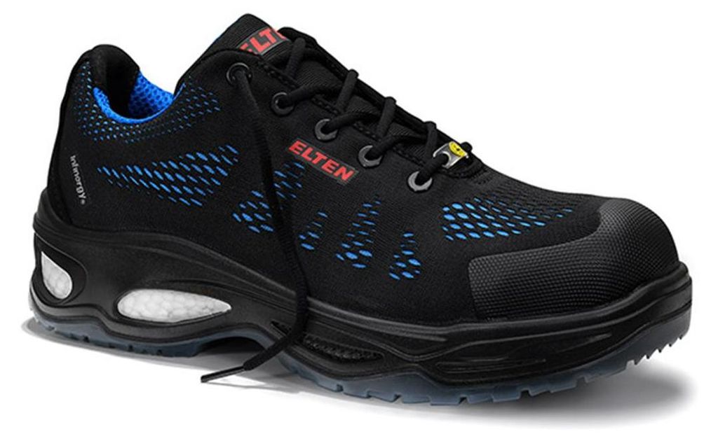 Elten Sicherheitshalbschuh LOGAN blue Low ESD S1, Gr. 44 Produktbild 