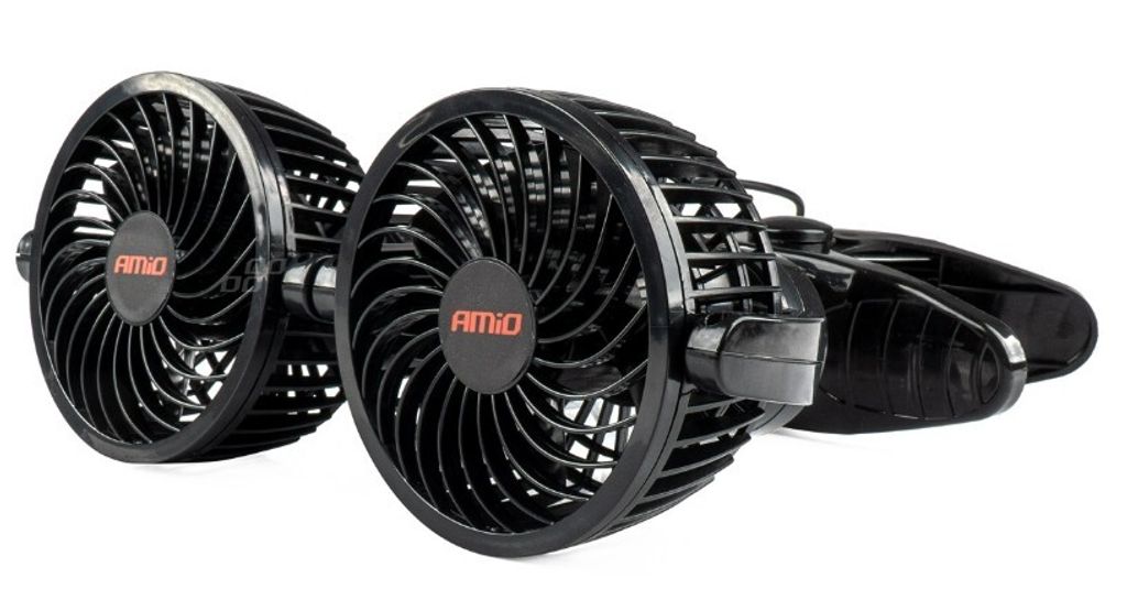 AMiO Tragbare Armaturenbrett-Ventilatoren 03012 Kunststoff Produktbild 