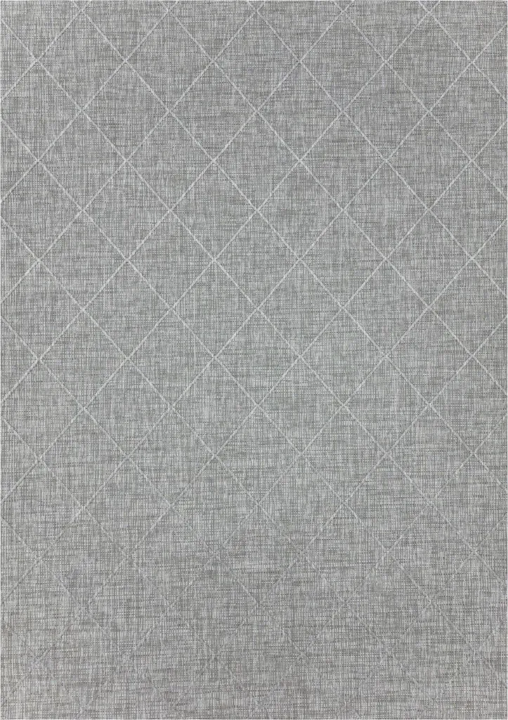 Tapis gris Zagora Plura 80x150 cm facile à nettoyer et ultra résistant