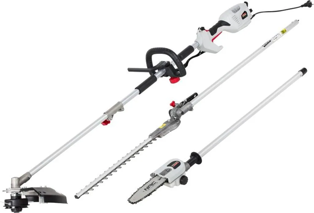 Évitez les outils encombrants avec la tondeuse combinée NAC 900W 3-en-1