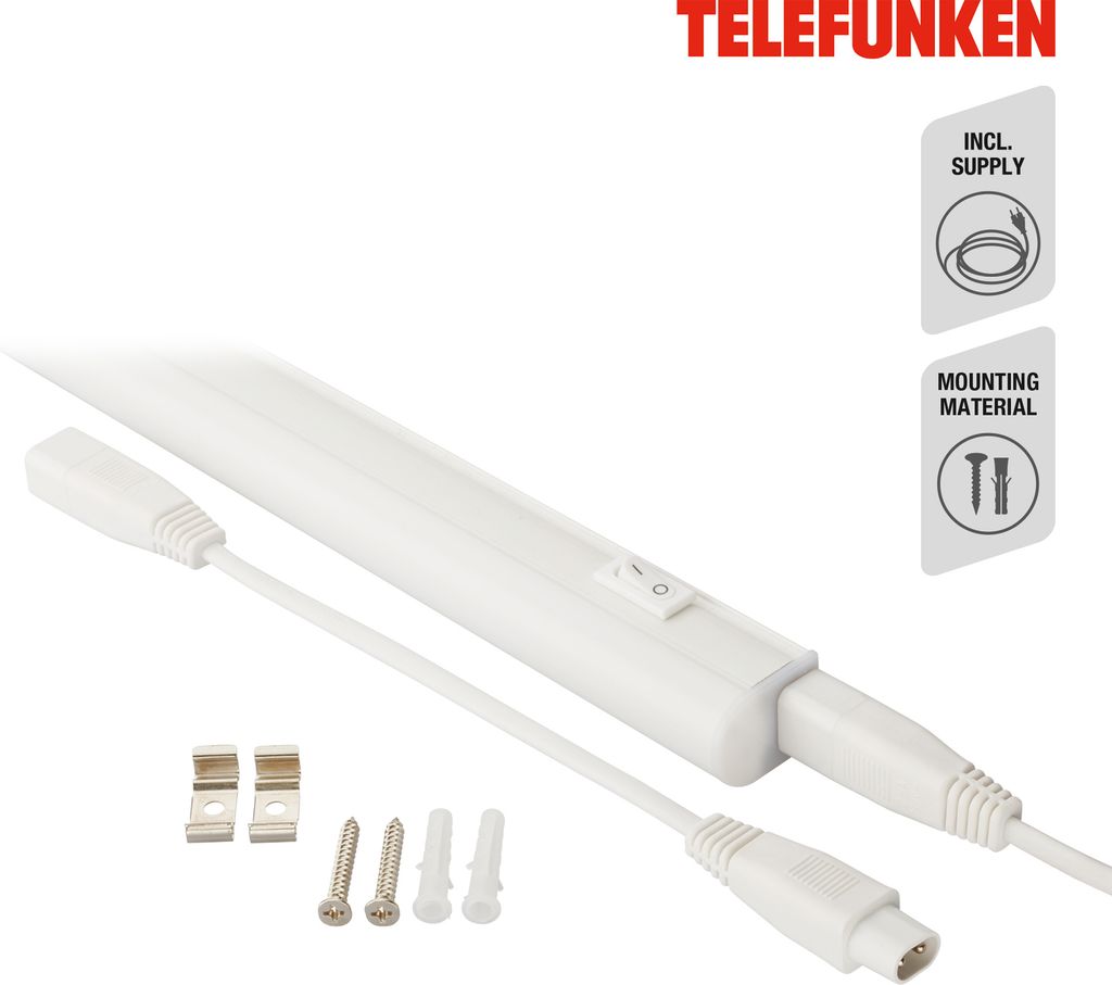 TELEFUNKEN LED svetlo pod skrinku 117,3 cm 14W 1400lm biela Obrázok produktu 