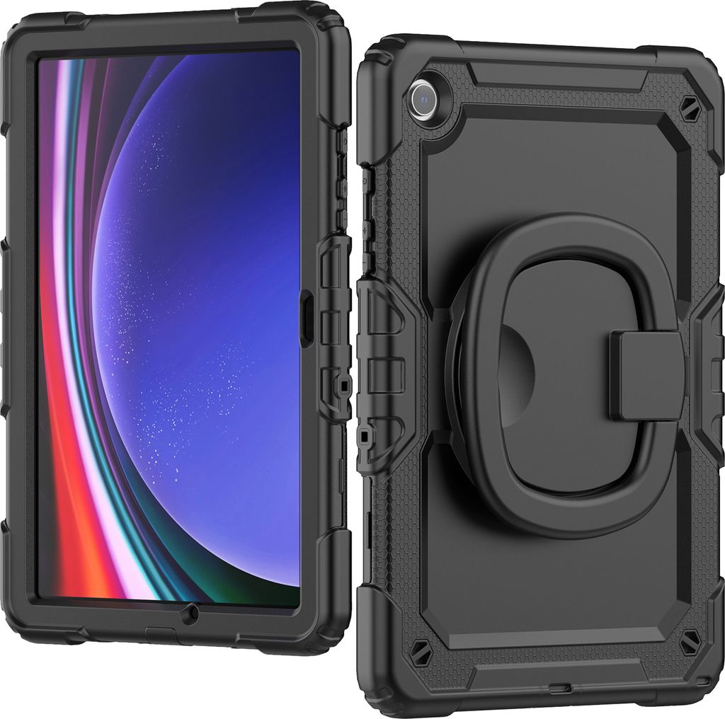 Mobilize Rotating Defender Hülle Schwarz Samsung Galaxy Tab A9+/A11+