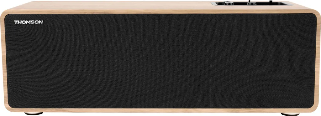 Enceinte d'étagère Bluetooth bois brun Thomson WS852 Cosy Range 30W RMS