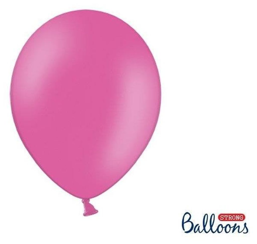 10 Partystar Luftballons pink 30cm Produktbild 