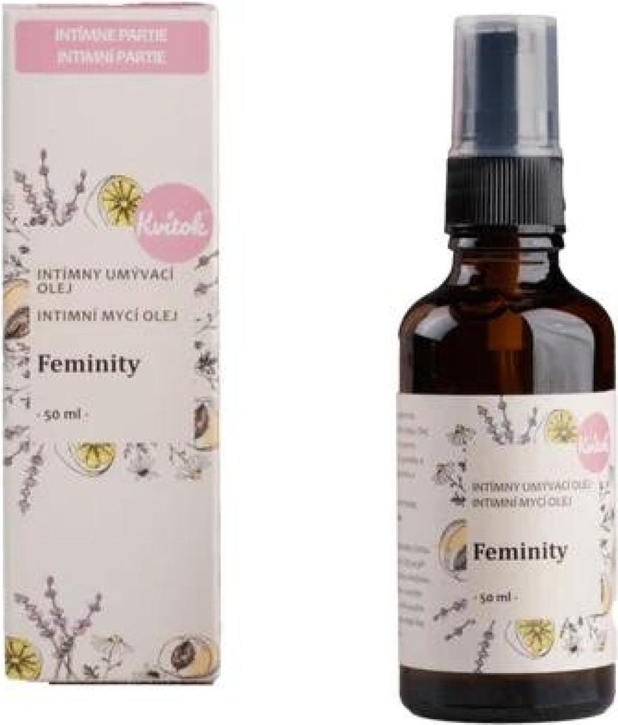 Kvitok Intimwaschöl Feminity 50 ml Produktbild 