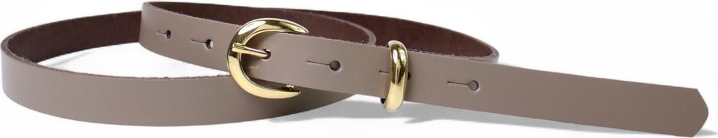 FRONHOFER Damengürtel 2 cm schmaler Gürtel vergoldete Schnalle & Schlaufe