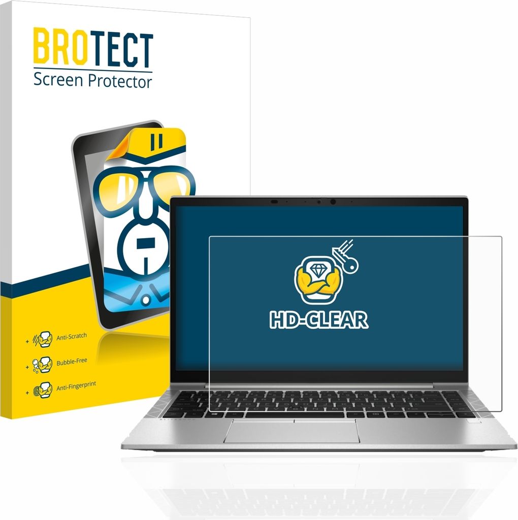 Für HP EliteBook 840 G8 Schutzfolie BROTECT Displayschutz Display Schutz Folie Klar Transparent