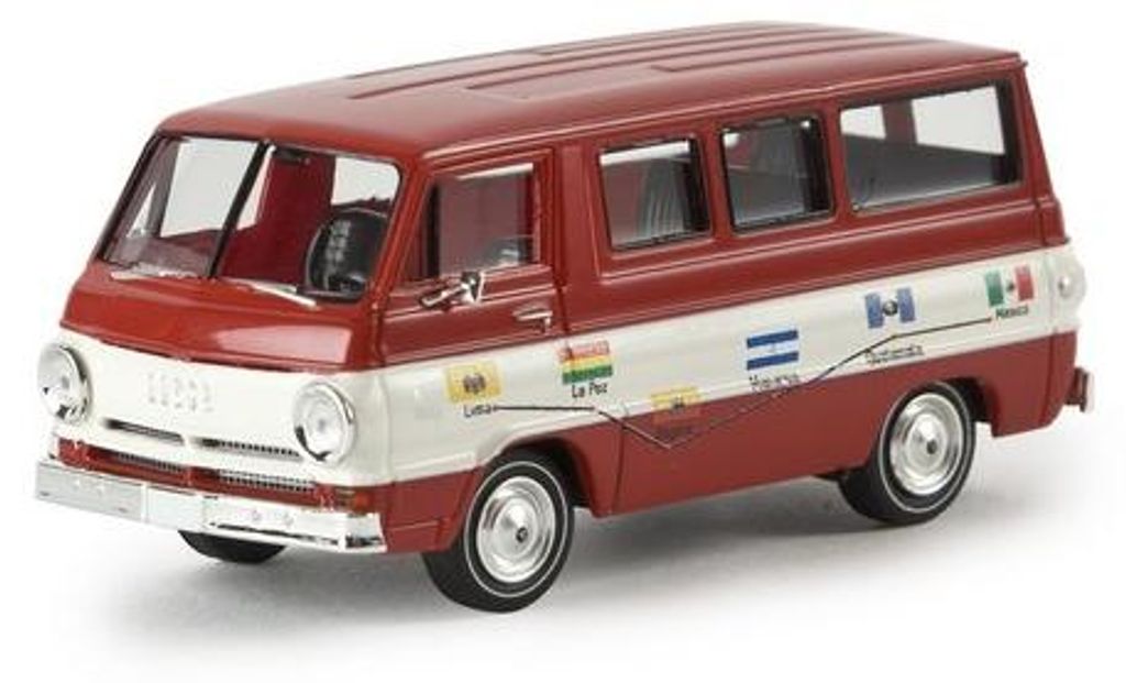 Brekina Dodge A 100 Bus Around the world 34318