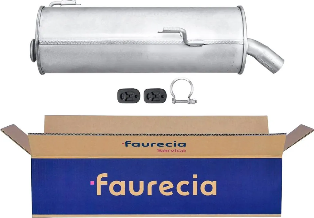 Silencieux arrière Peugeot 206+ FAURECIA Stop Bruit et Contrôle Technique