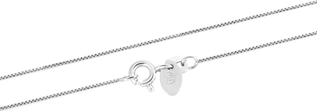 Chaîne en argent brillant 55 cm maille Venezia AGS1426 haute qualité