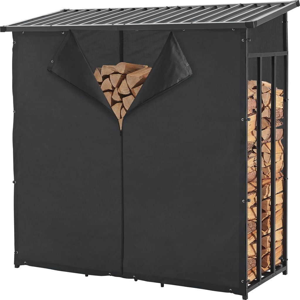 Brennholzregal 'Yakutat' Kaminholzregal Kaminholzunterstand Produktbild 