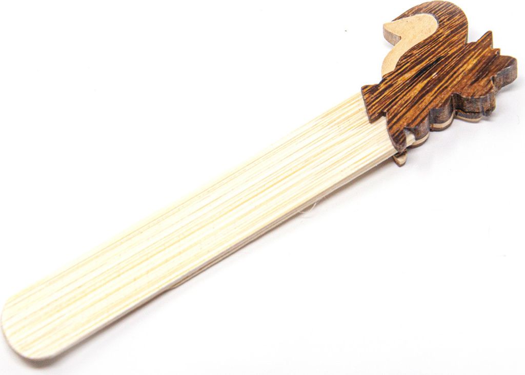 Holz-Lesezeichen - Eichhörnchen - 12 cm