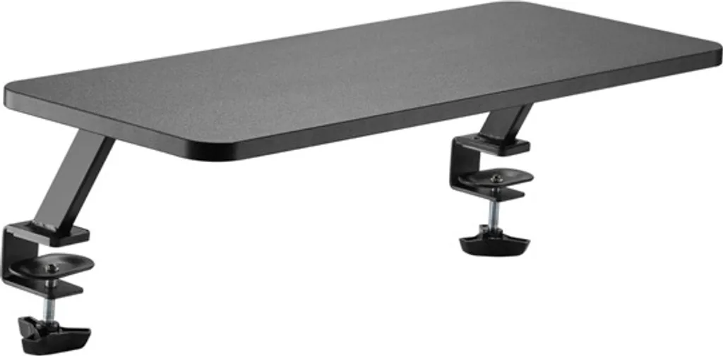 Support moniteur robuste en acier noir capacité 20kg pour écran PC - 2
