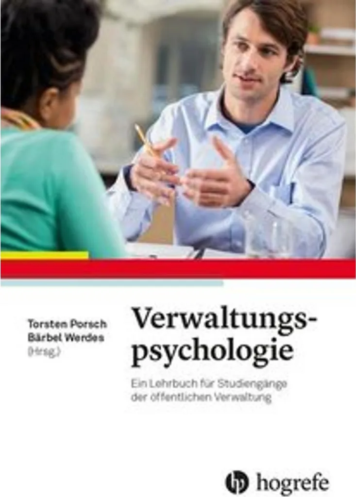 Livre de Psychologie Verwaltungspsychologie pour Cadres et Dirigeants