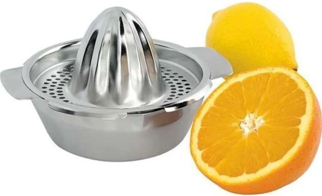 Spremiagrumi Inox per Tutta la Famiglia - 0,35L Vaschetta e Filtro