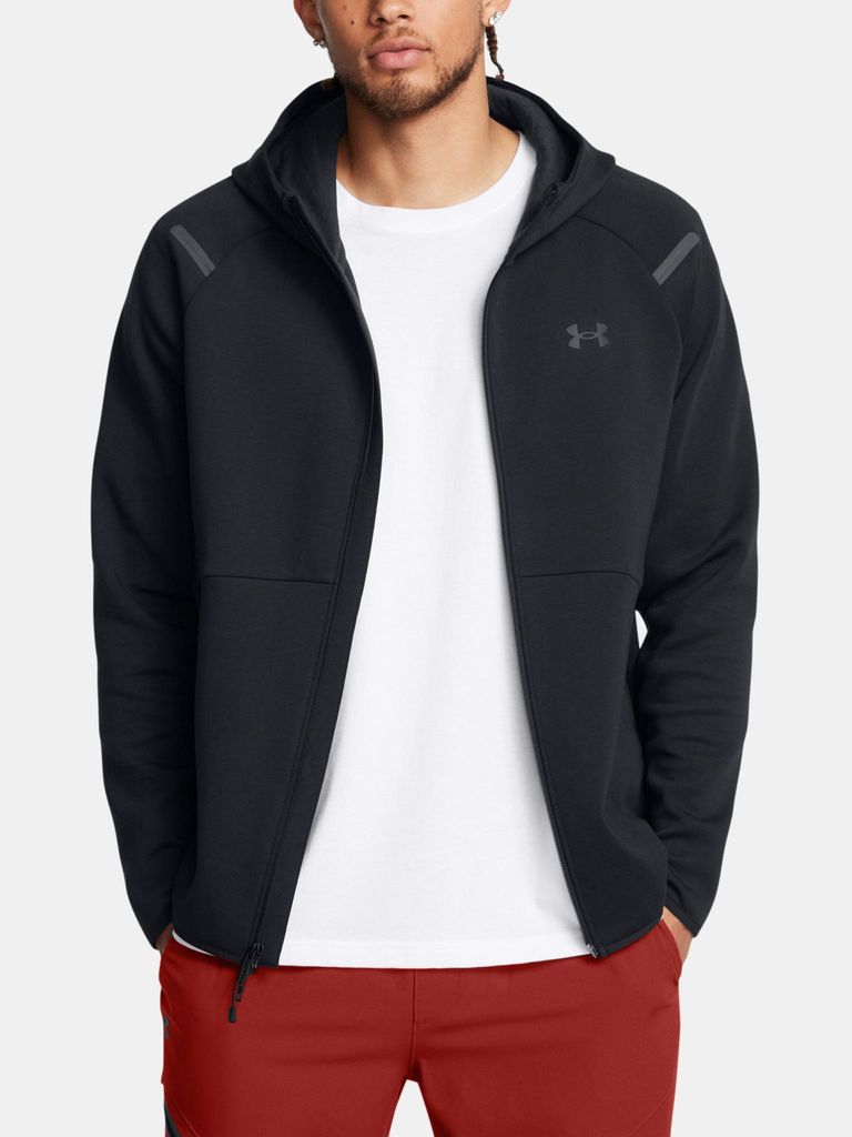 Under Armour Herren Sweatshirt Ua Unstoppable FLC FZ HD EU 1389352-001__XL
