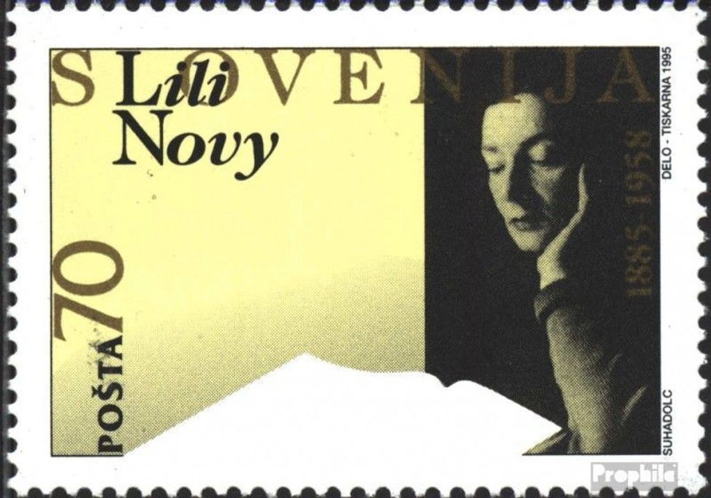 Briefmarken Slowenien 1995 Mi 105 (kompl.Ausg.) postfrisch Geb. Lili Novy