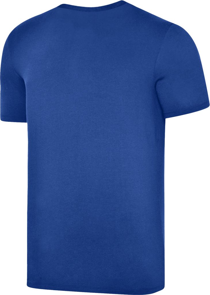 Umbro - "Club Leisure" T-Shirt für Herren UO272 (S) (Königsblau/Weiß)