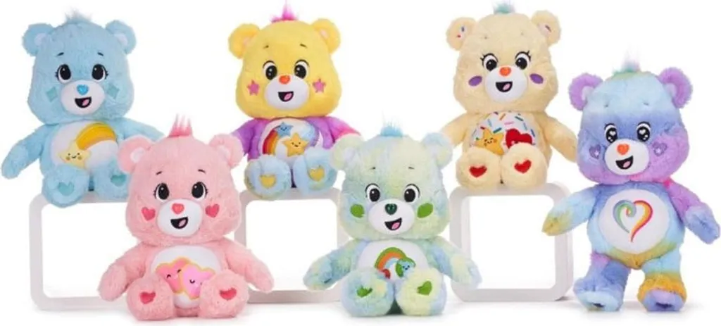 Les oursons en peluche 25 cm assortiment de 6 modèles doux et mignons