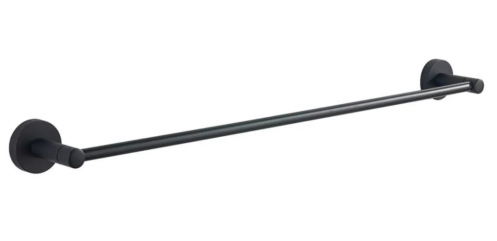 Asta Porta Salviette SAMBA Nero 64,5 cm - Accessorio Bagno Industrial