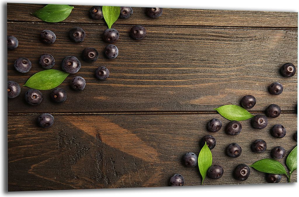 Herdabdeckplatte Glaskeramikkochfeld-Abdeckung Spritzschutz Glas 80x52 Holz