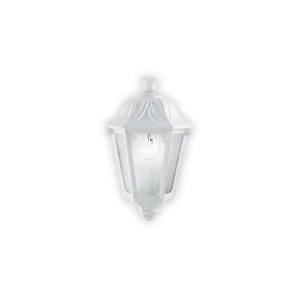 Applique murale blanche ANNA 1 feu en résine pour intérieur chic