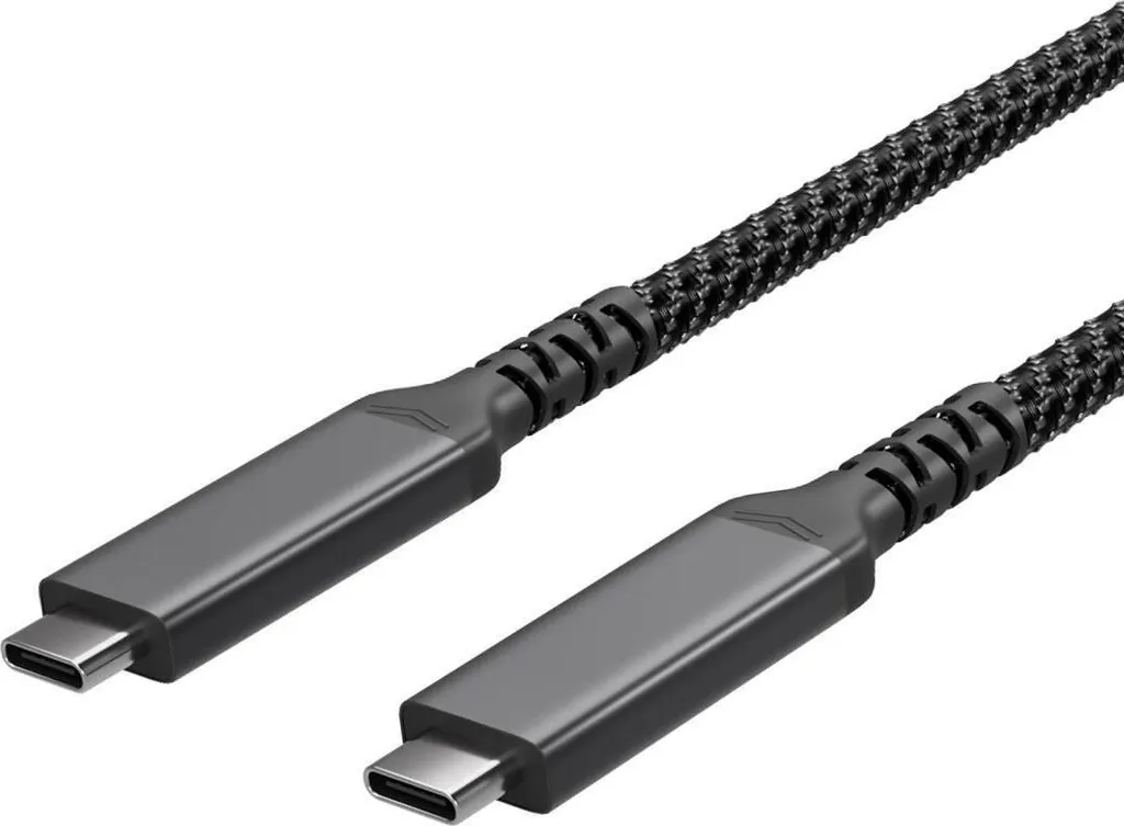Câble USB-C Robuste 100W PD 2m Textile pour Éviter les Ruptures de Fil