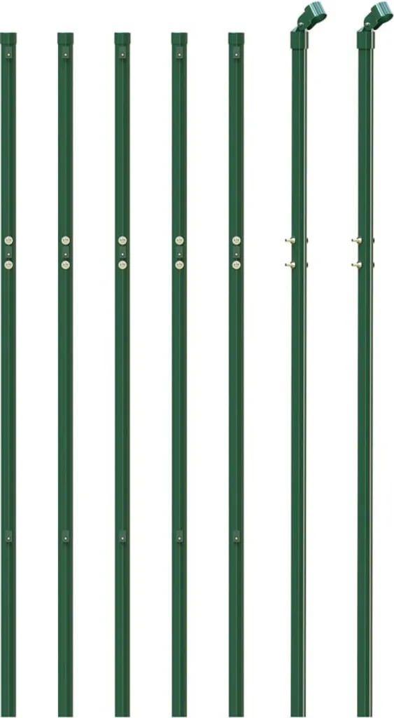 Recinzione a Maglie Verdi 1x10 m in Offerta | Prezzo Imbattibile Acciaio - 3