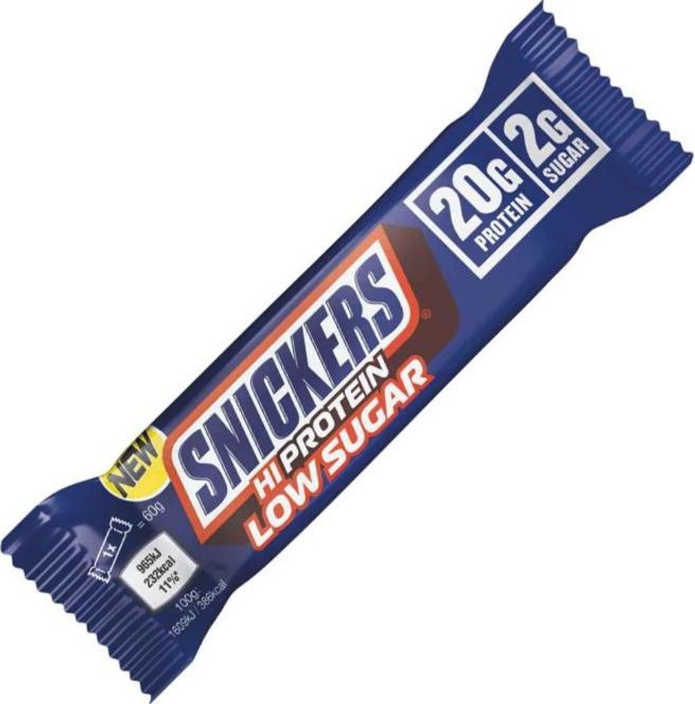 Mars Snickers Low Sugar HiProtein Bar 57 g Snickers / Riegel, Cookies & Brownies / Snickers Riegel mit hohem Proteingehalt