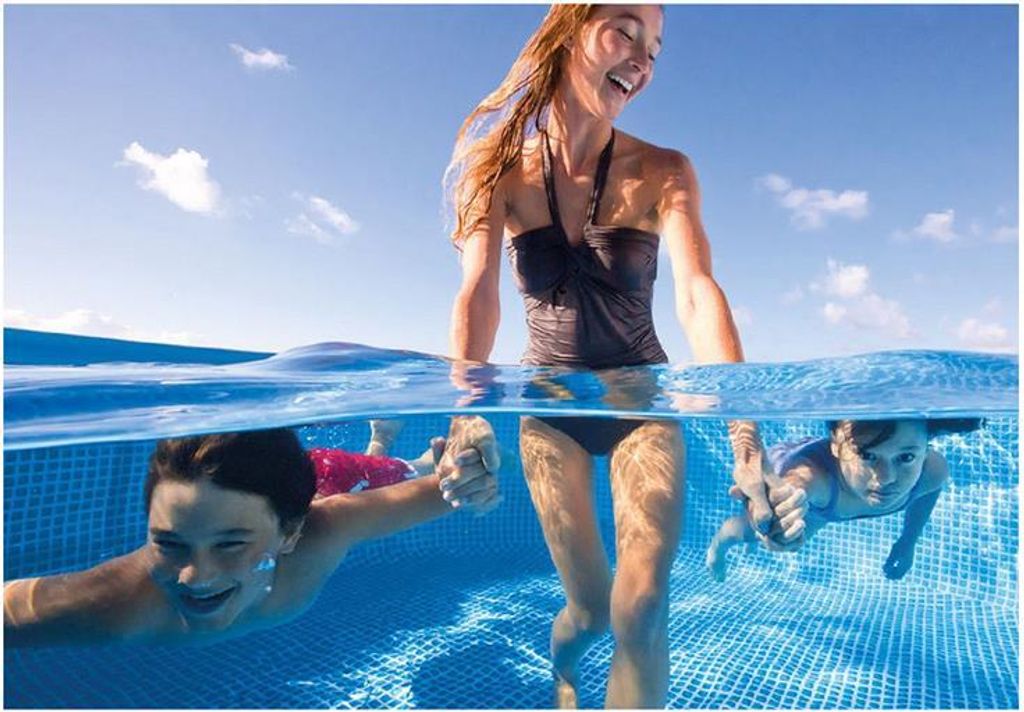 Intex Familienpool 300x200x75cm, blau, Fassungsvermögen: Produktbild 54