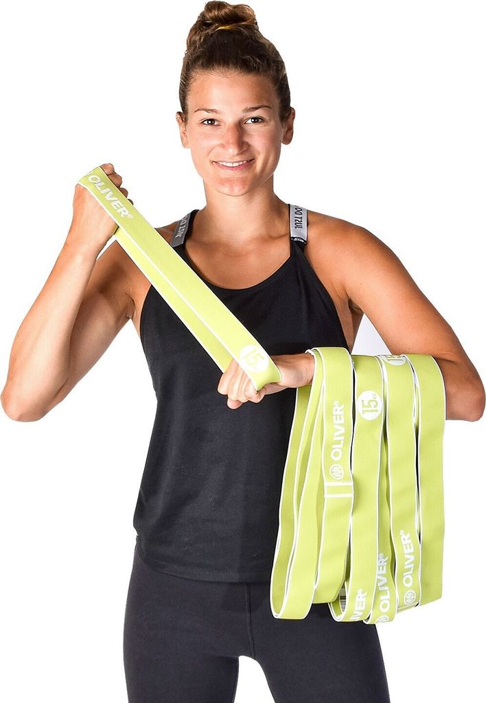 10er Paket Oliver Tex-O Miniband - gelb Produktbild 