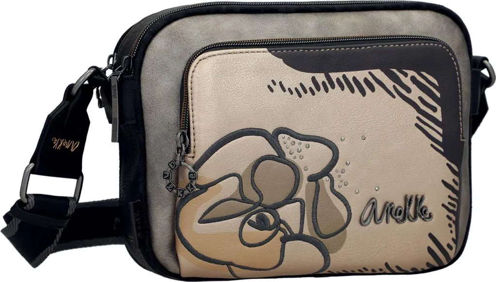 Anekke Nature Koko Borsa a Tracolla Multicolor | Eco-Friendly Fashion