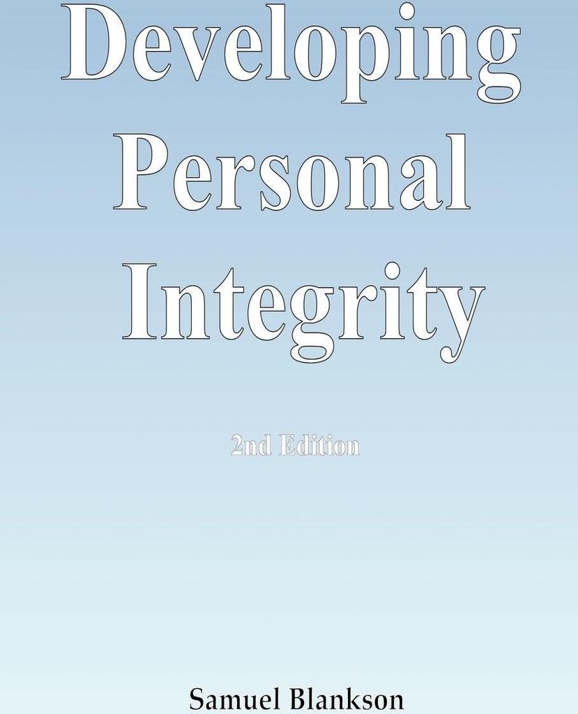 Developing Personal Integrity
