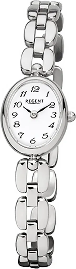 Montre de Bureau Femme Regent Argent F-966 Acier pour un Look Elégant