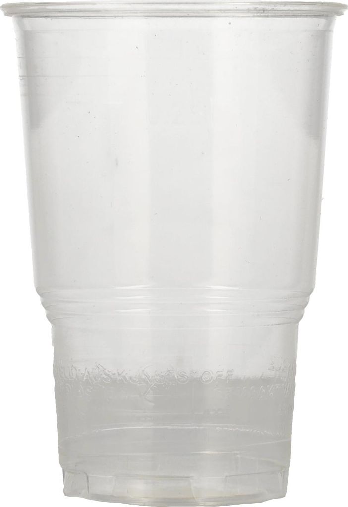 Papstar Kaltgetränkebecher PLA pure 0,25l klar mit Produktbild 