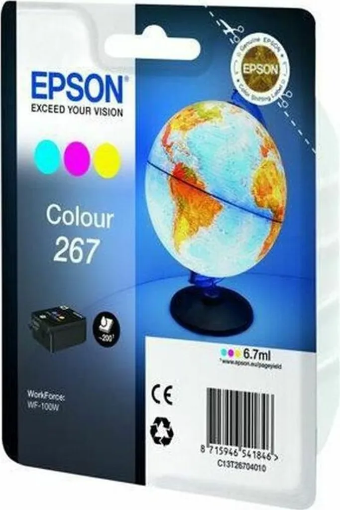 Epson 267 Originale Cartuccia Colore 6,7ml C13T26704010 - Offerta Shop