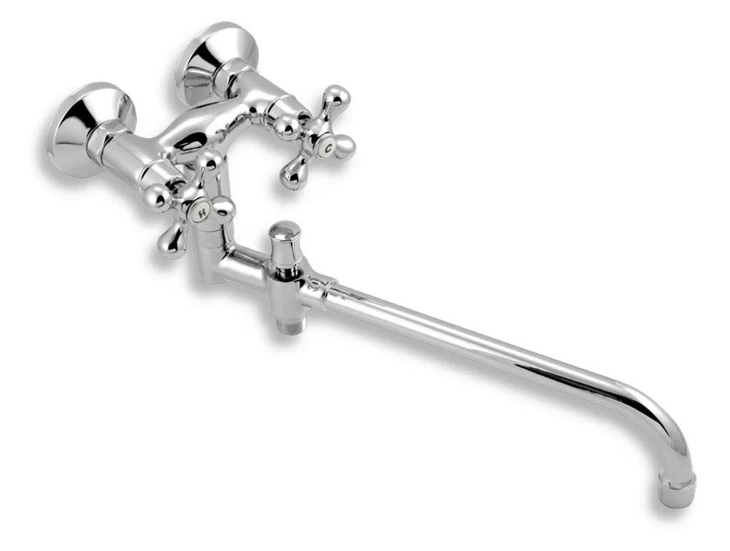 Miscelatore da pannello Novaservis Titania Retro II cromo 99137/1,0