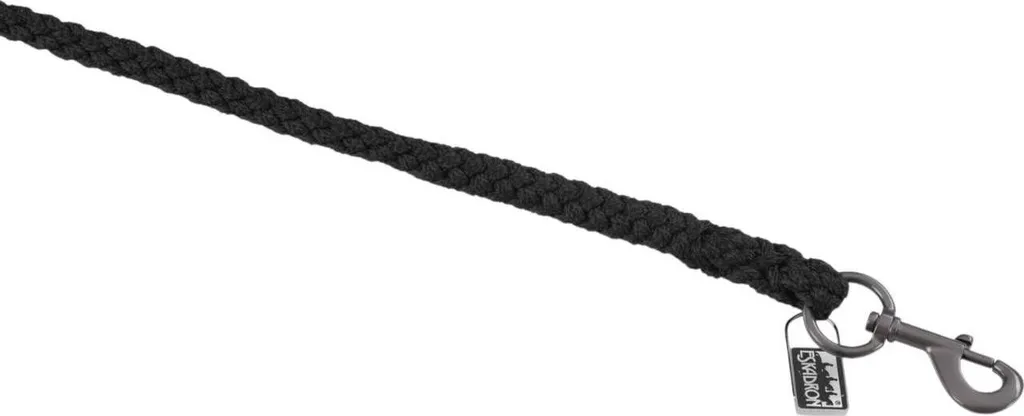 Eskadron Platinum 2025 Corda Nera con Snap Hook: Lusso in Scuderia
