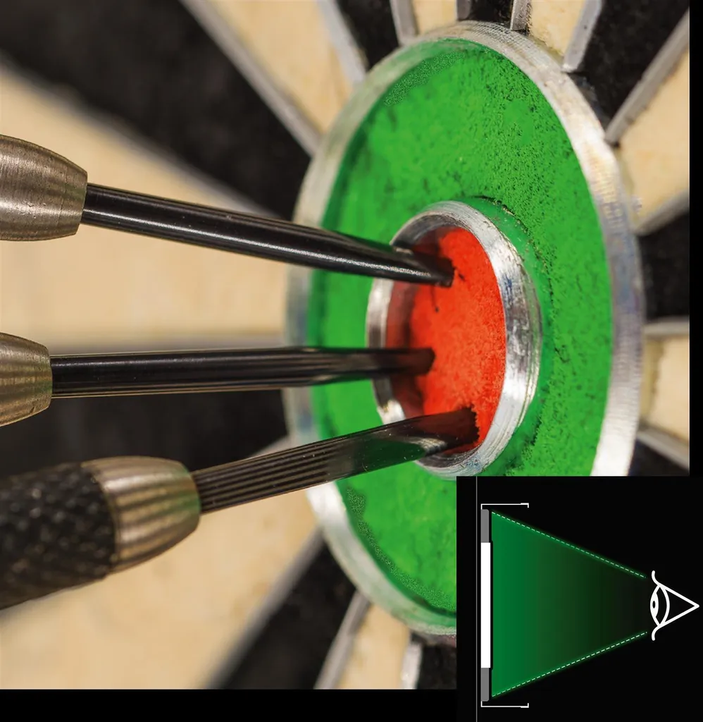 Éclairage LED pour cible de fléchettes Winmau Plasma en aluminium - 18