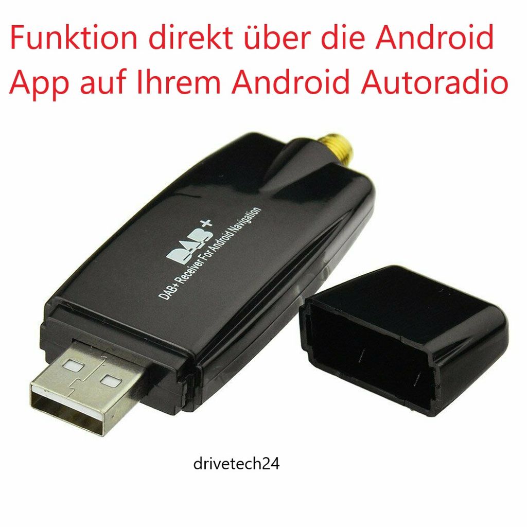 USB DAB+ Antenne Digital Radio Tuner+ Verstärker Für Android 11/12 Autoradio  MCX
