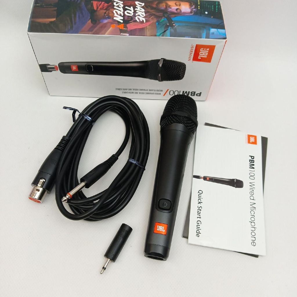 JBL PBM 100 Nero Microfono per karaoke Microfoni