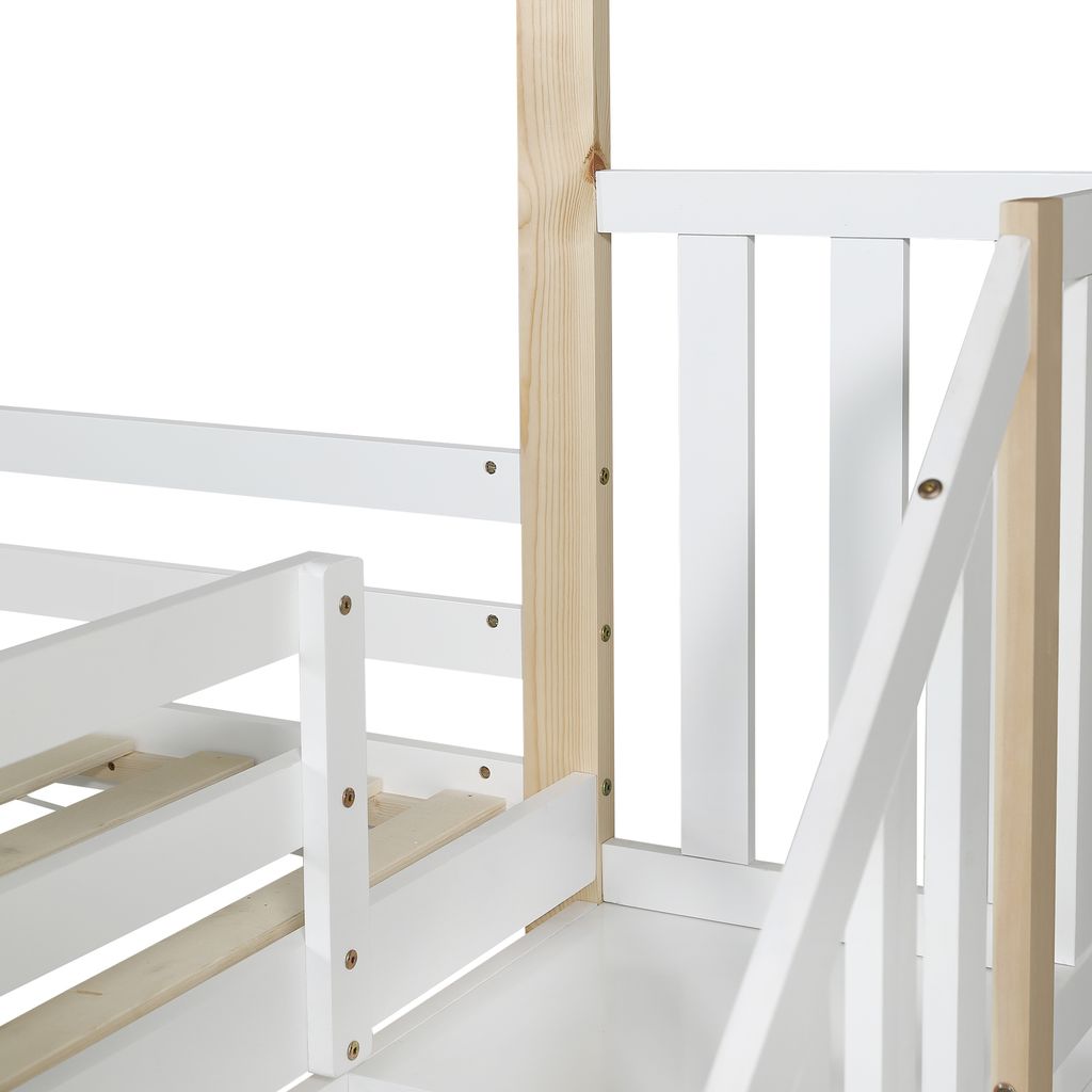 Flieks Poschodová posteľ 90x200cm s ochranou proti Obrázok produktu 9