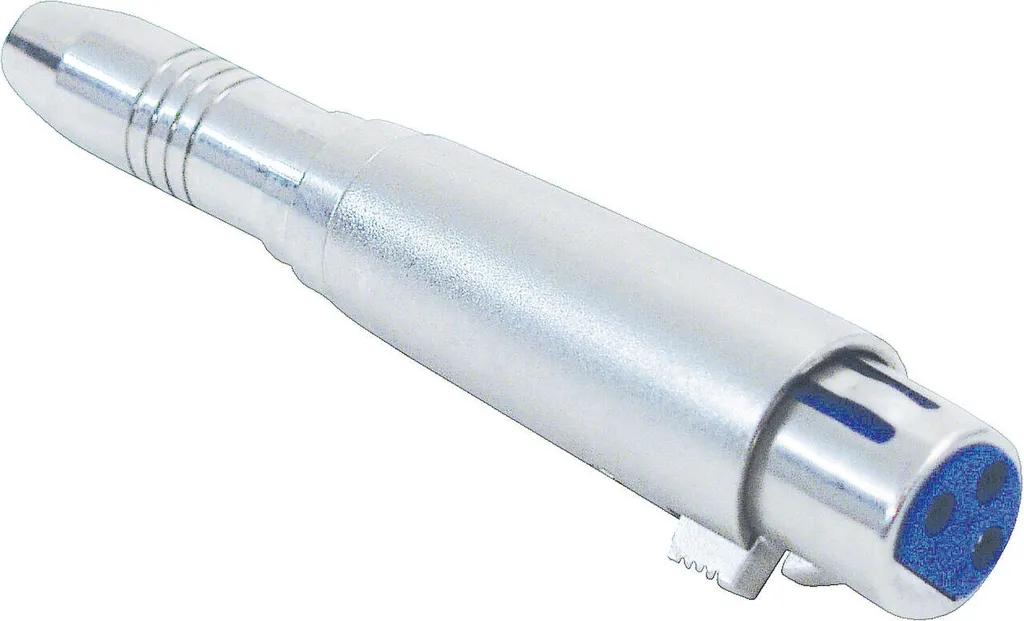 Adattatore Omnitronic XLR Femmina a Jack Stereo 6.3mm - Top Prezzo