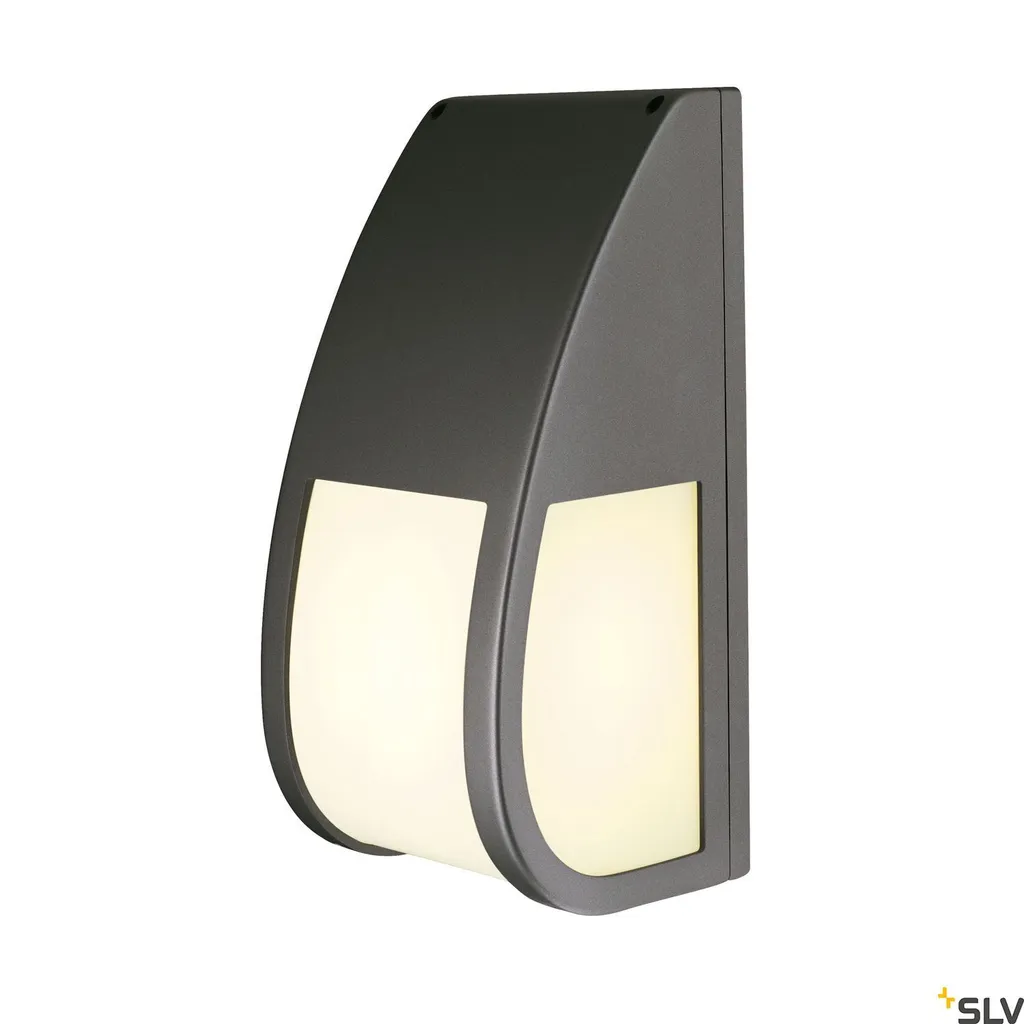 Applique Murale Extérieure Anthracite SLV Keras Design Moderne