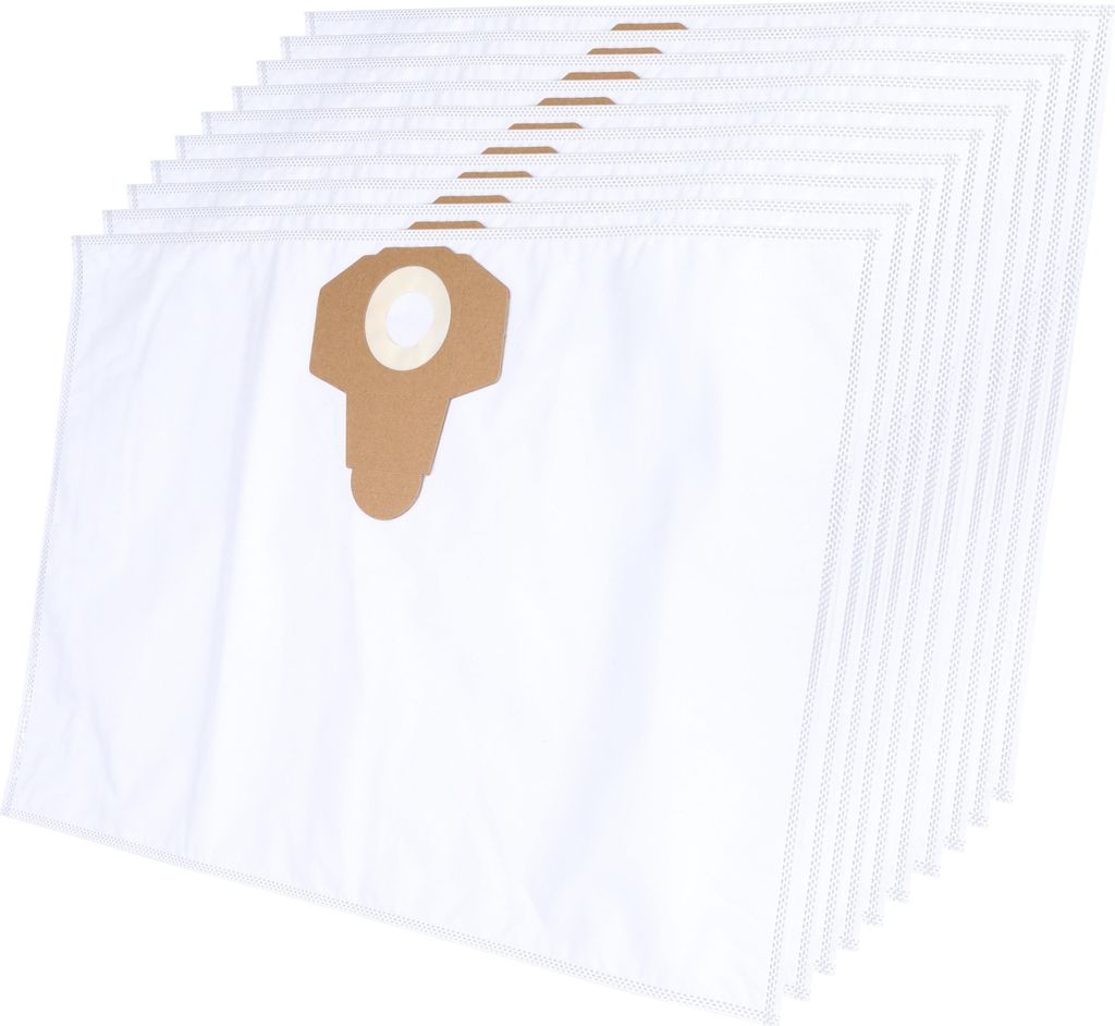 MisterVac 10 Sacchetti Ricambio Per Aspirapolvere Compatibili Con Parkside PNTS 1400 C1 - Carta Speciale Multistrato Ad Alto Potere Filtrante