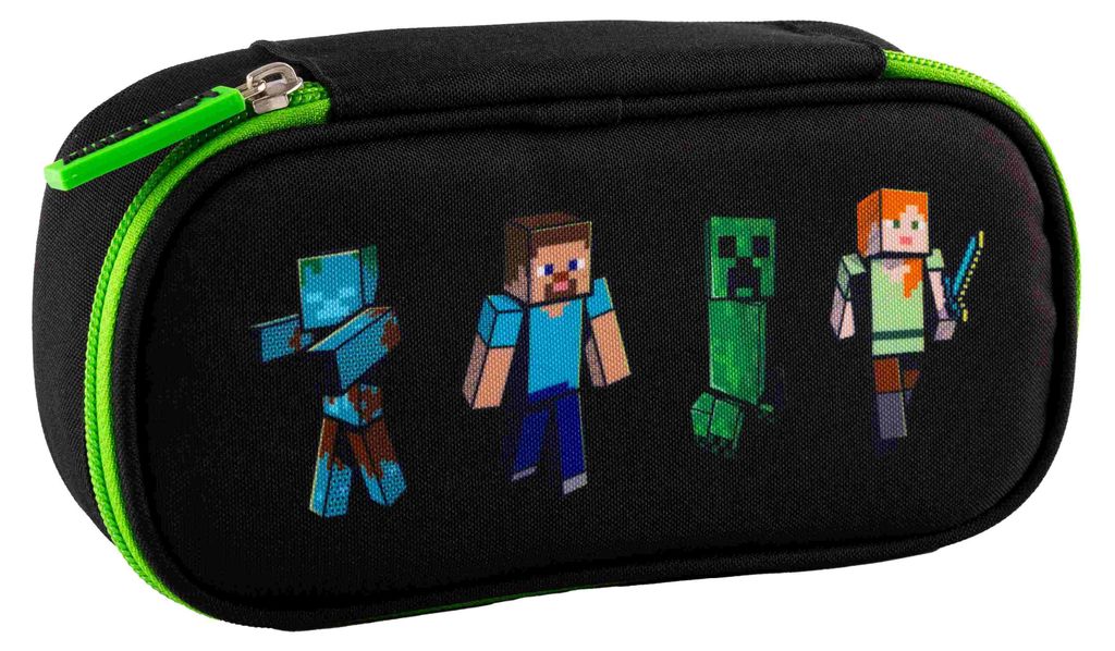 Piórnik szkolny Minecraft z organizerem Zdjęcie produktu 